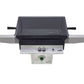 PGS T-Series T40 Commercial Cast Aluminum Gas Grill With Timer On Black Portable Pedestal Base