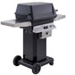 PGS T-Series T40 Commercial Cast Aluminum Gas Grill With Timer On Black Portable Pedestal Base